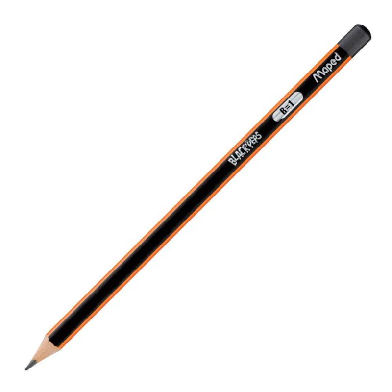 ΜΟΛΥΒΙ MAPED 850024 B BLACK PEPS ΜΑΥΡΟ-ΠΟΡΤΟΚΑΛΙ