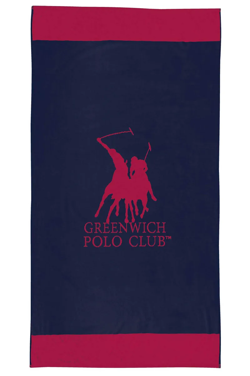 Greenwich Polo Club unisex πετσέτα θαλάσσης 90 x 170 cm "4048" - 267901704048 Σκούρο Μπλε