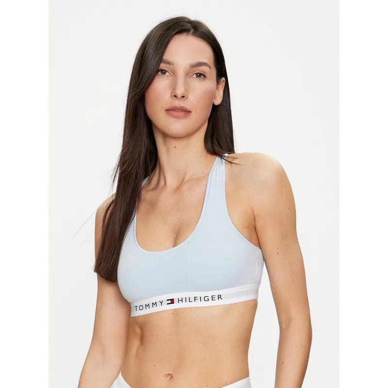 Tommy Hilfiger Σουτιέν τοπ UW0UW04143 Μπλε