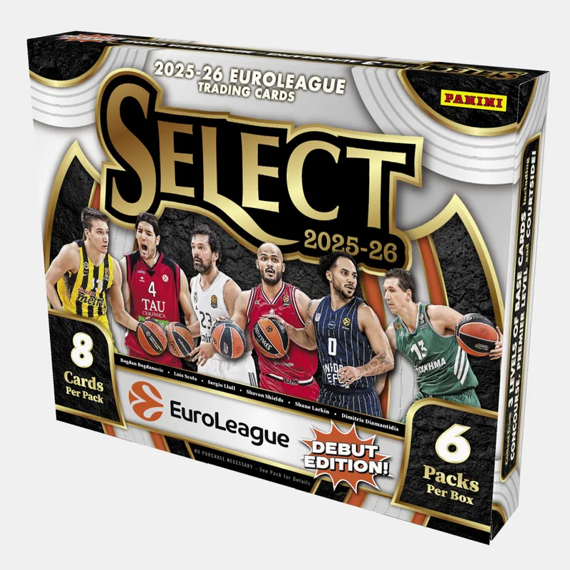 Panini Euroleague Basketball 2025/26 Hobby Box (9000289563_1523)