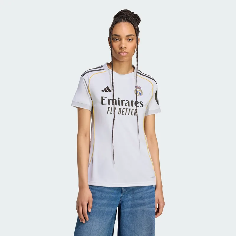 adidas Real Madrid FC 2025/26 Home Γυναικεία Ποδοσφαιρική Φανέλα (9000249341_1539)