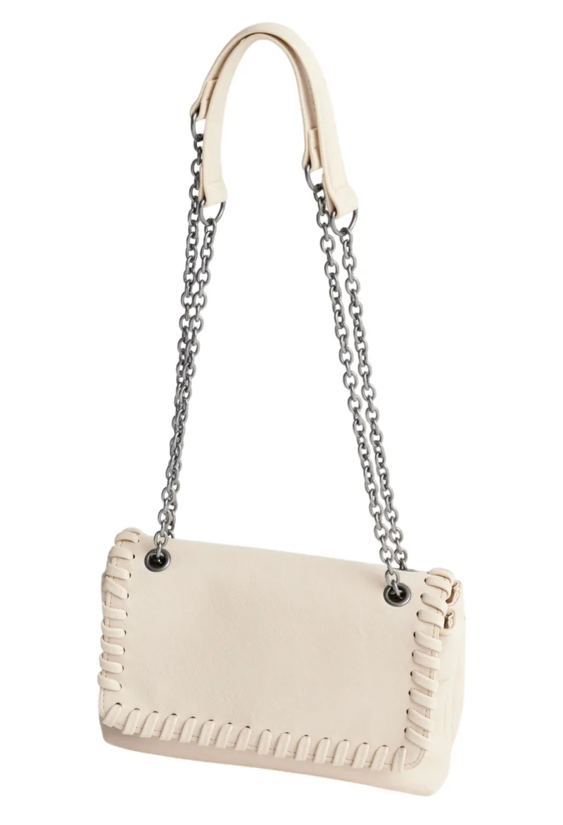 Τσάντα Ώμου Ale Με αΑλυσίδα 8T23468-BEIGE Γυναικείο