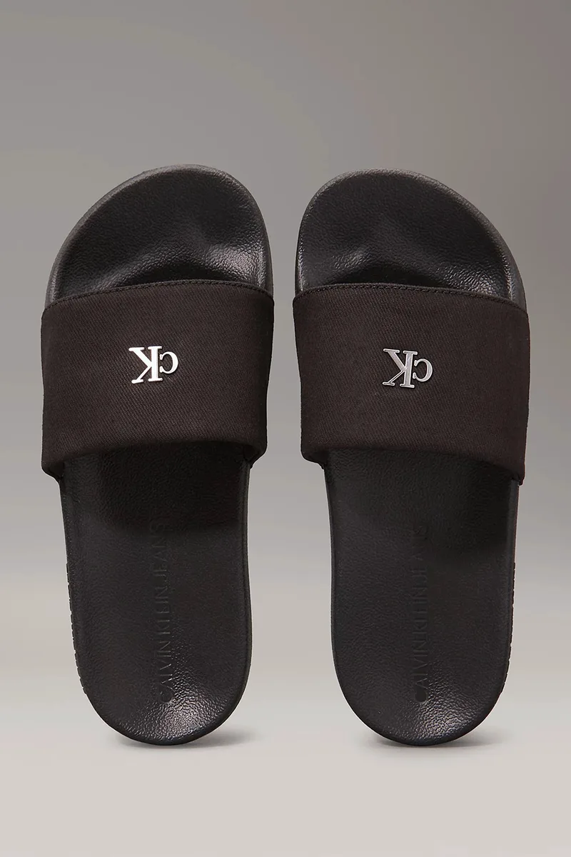 Calvin Klein Jeans γυναικείες παντόφλες Logo Sliders-YW0YW01713-0GJ