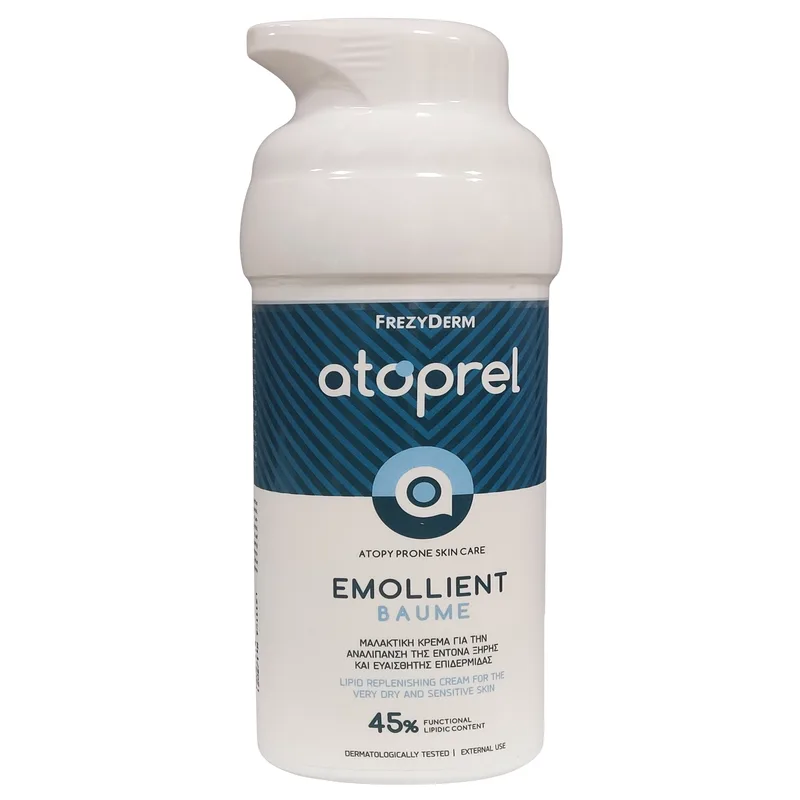 Frezyderm Atoprel for Very Dry & Sensitive Skin Emollient Baume Μαλακτική Κρέμα Προσώπου, Σώματος για Έντονα Ξηρή & Ευαίσθητη Επιδερμίδα 300ml
