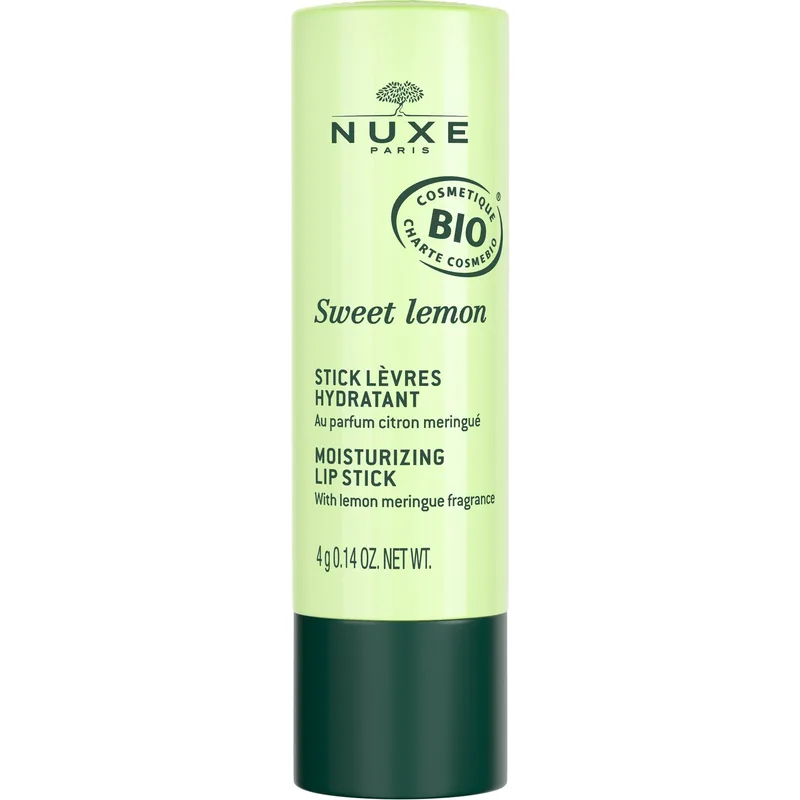 Nuxe Sweet Lemon Moisturizing Lip Stick Ενυδατικό Stick Χειλιών με Άρωμα Λεμονιού 4g