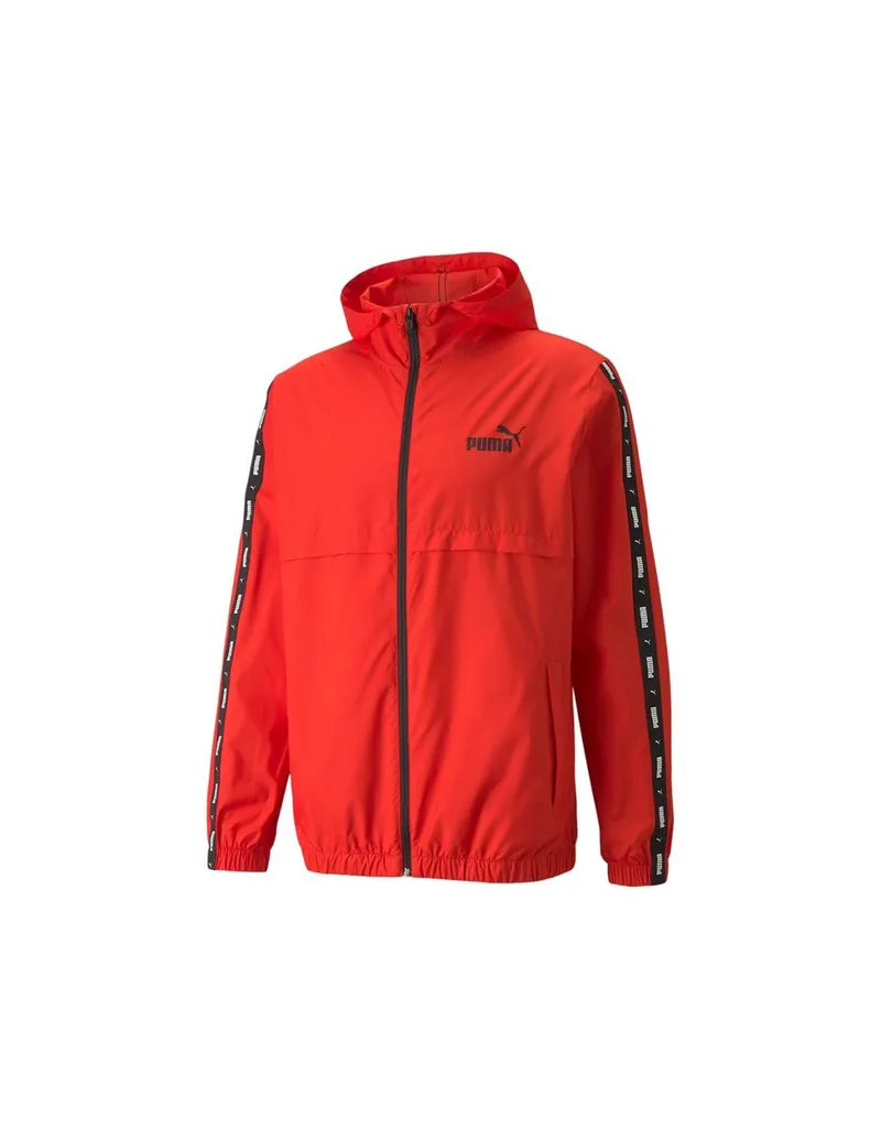 Puma Ανδρικό Μπουφάν Αδιάβροχο και Αντιανεμικό Κόκκινο 847477-11