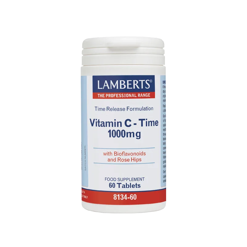 LAMBERTS Vitamin C - Time 1000mg 60tabs