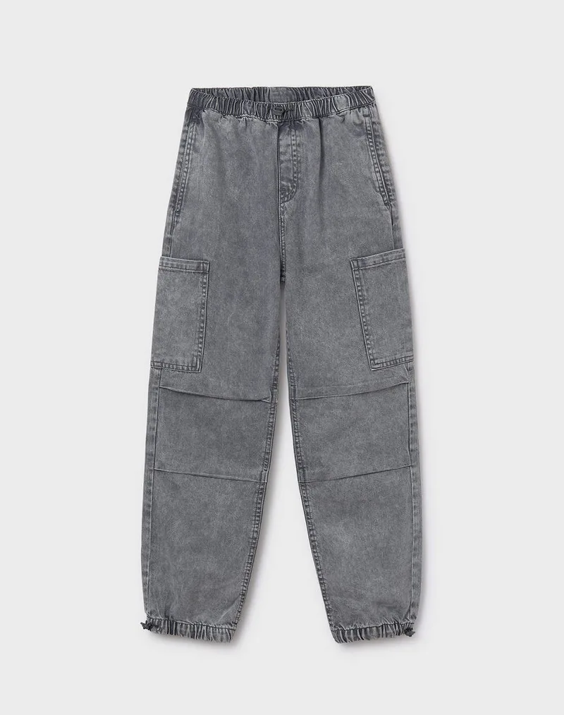 MAYORAL ΠΑΝΤΕΛΟΝΙ DENIM CARGO PARACHU 07564-045 DenimGray