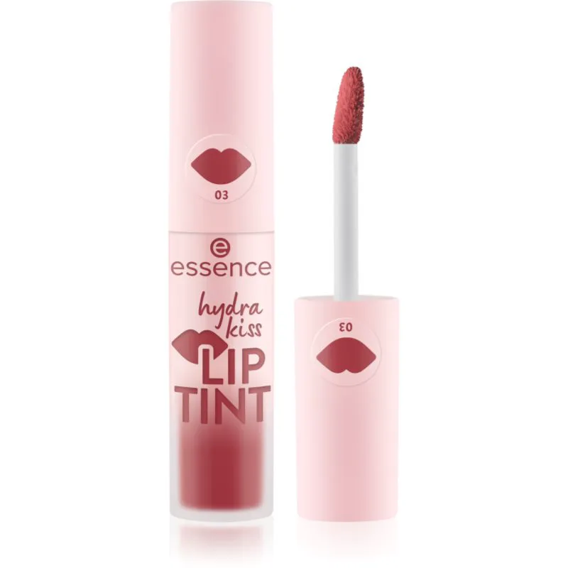 essence Hydra Kiss βαφή για τα χείλη απόχρωση 03 Rosy Blossom 4 ml