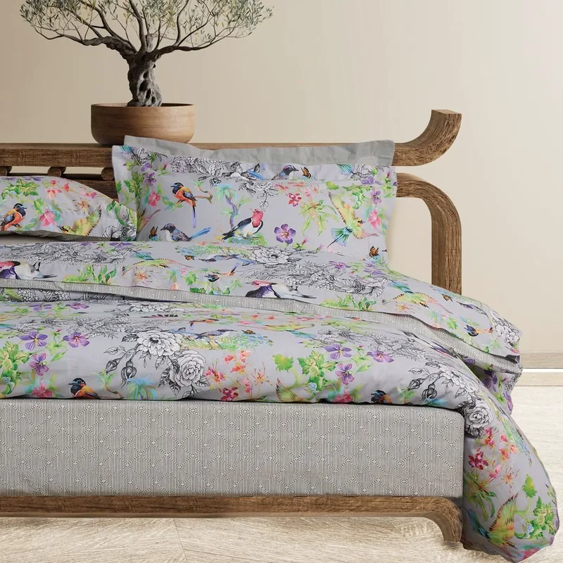 ΣΕΝΤΟΝΙΑ ΥΠΕΡΔΙΠΛΑ DAS HOME DAILY 3177 MULTICOLOR ΣΕΤ 4ΤΜΧ ΧΩΡΙΣ ΛΑΣΤΙΧΟ (240X260CM)
