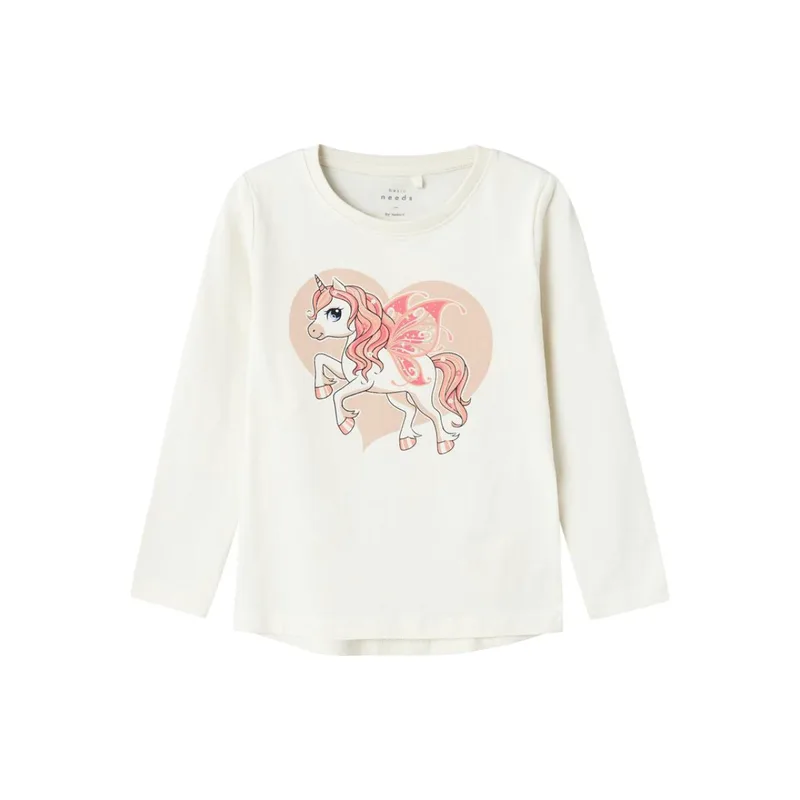 Μπλούζα μακό κορίτσι name it-13224958-Jet Stream/Cute