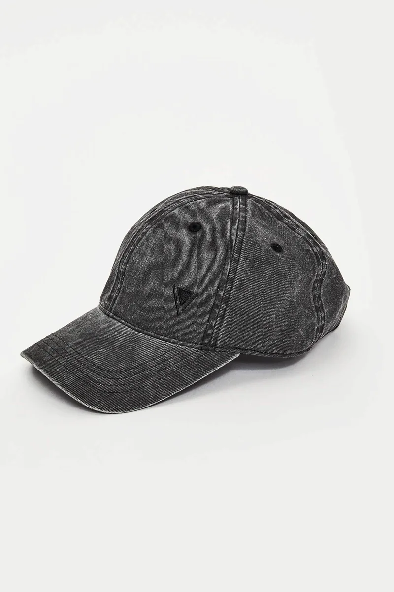 Gaudi ανδρικό denim καπέλο jockey "Gave" - V6AE-12912 Μαύρο