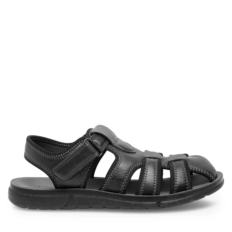 Σανδάλια Lanetti MSS20514-13 Μαύρο