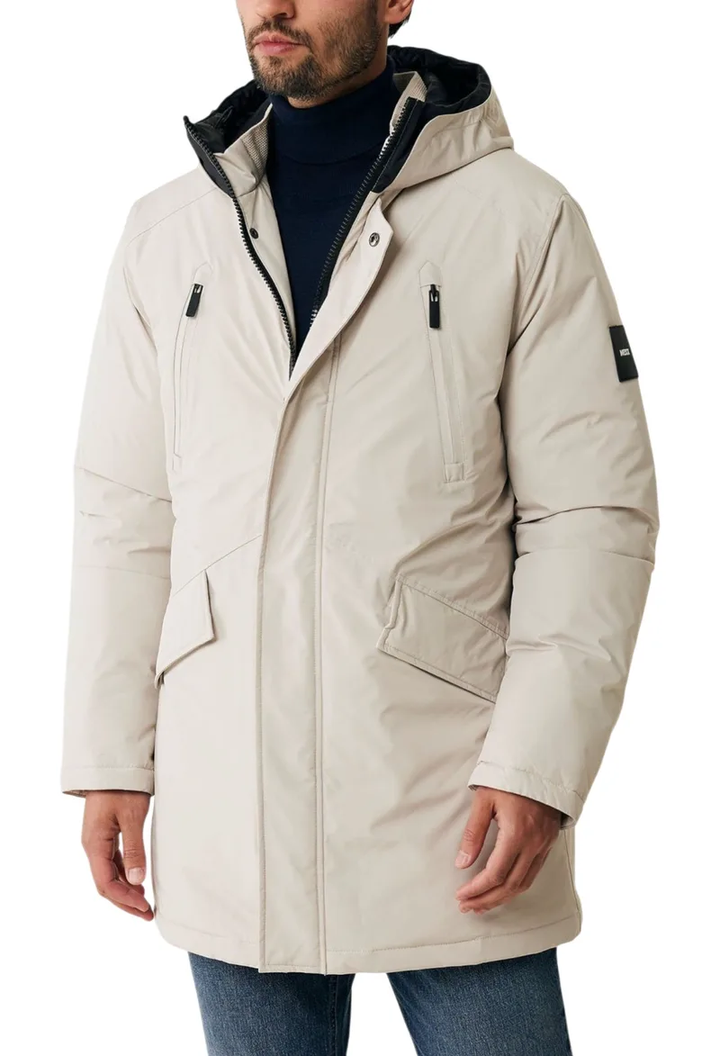 Μπουφάν Mexx With Flap Pockets MF006800943M-LIGHT GREY Ανδρικό