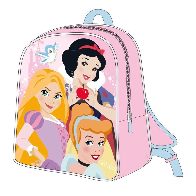 Disney Princess 3D Σχολική Τσάντα Πλάτης Νηπιαγωγείου 31 x 25 x 10 cm Ροζ
