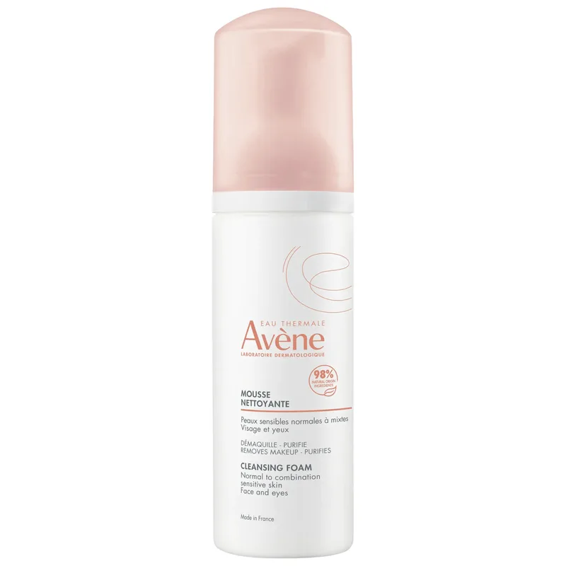 Avene Mousse Nettoyante Cleansing Foam Αφρός Καθαρισμού & Ντεμακιγιάζ Προσώπου 150ml