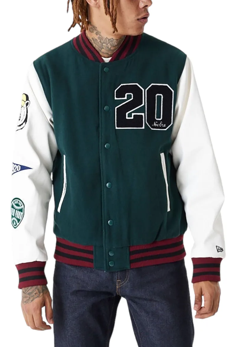 Μπουφάν New Era NE Lifestyle Varsity 60416401-301 Ανδρικό