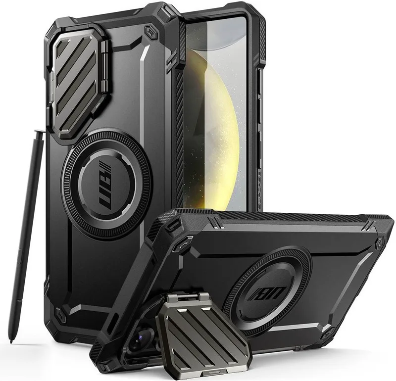 Θήκη Samsung Galaxy S25 Ultra Supcase Unicorn Beetle XT Mag Ανθεκτική MagSafe με Μεταλλικό Κάλυμμα για την Κάμερα - Black (843439156609)