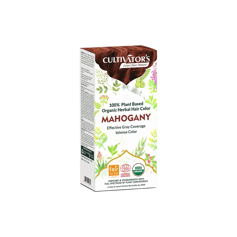 Cultivator's Herbal Hair Color Mahogany 100g