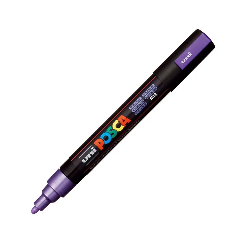 Μαρκαδόρος Posca Medium PC-5M Metallik Violet 2.5mm Uni-Ball