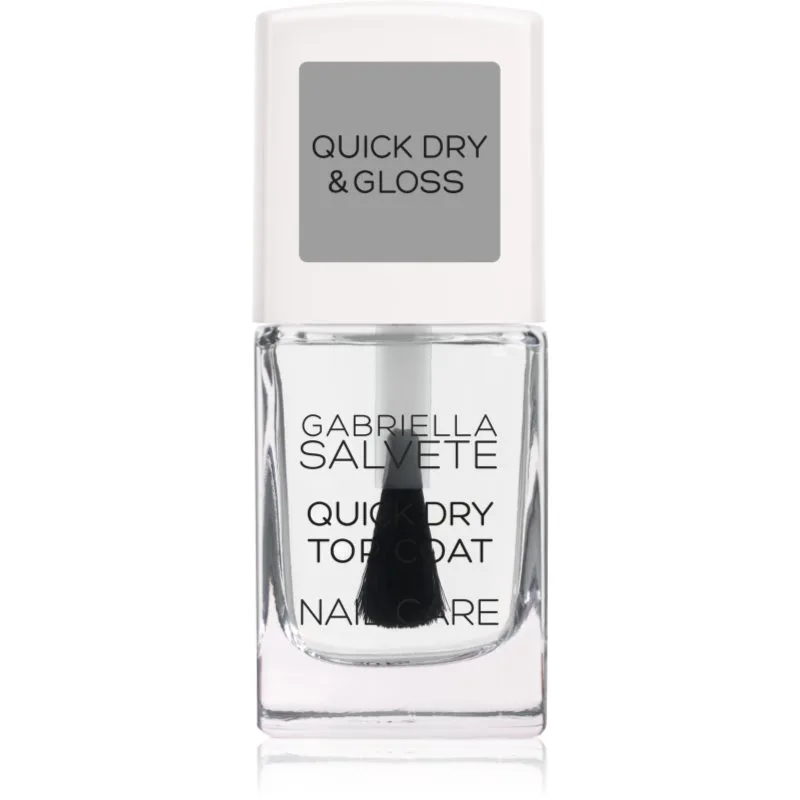 Gabriella Salvete Nail Care Quick Dry & Gloss τοπ βερνίκι με γρήγορο στέγνωμα 11 ml