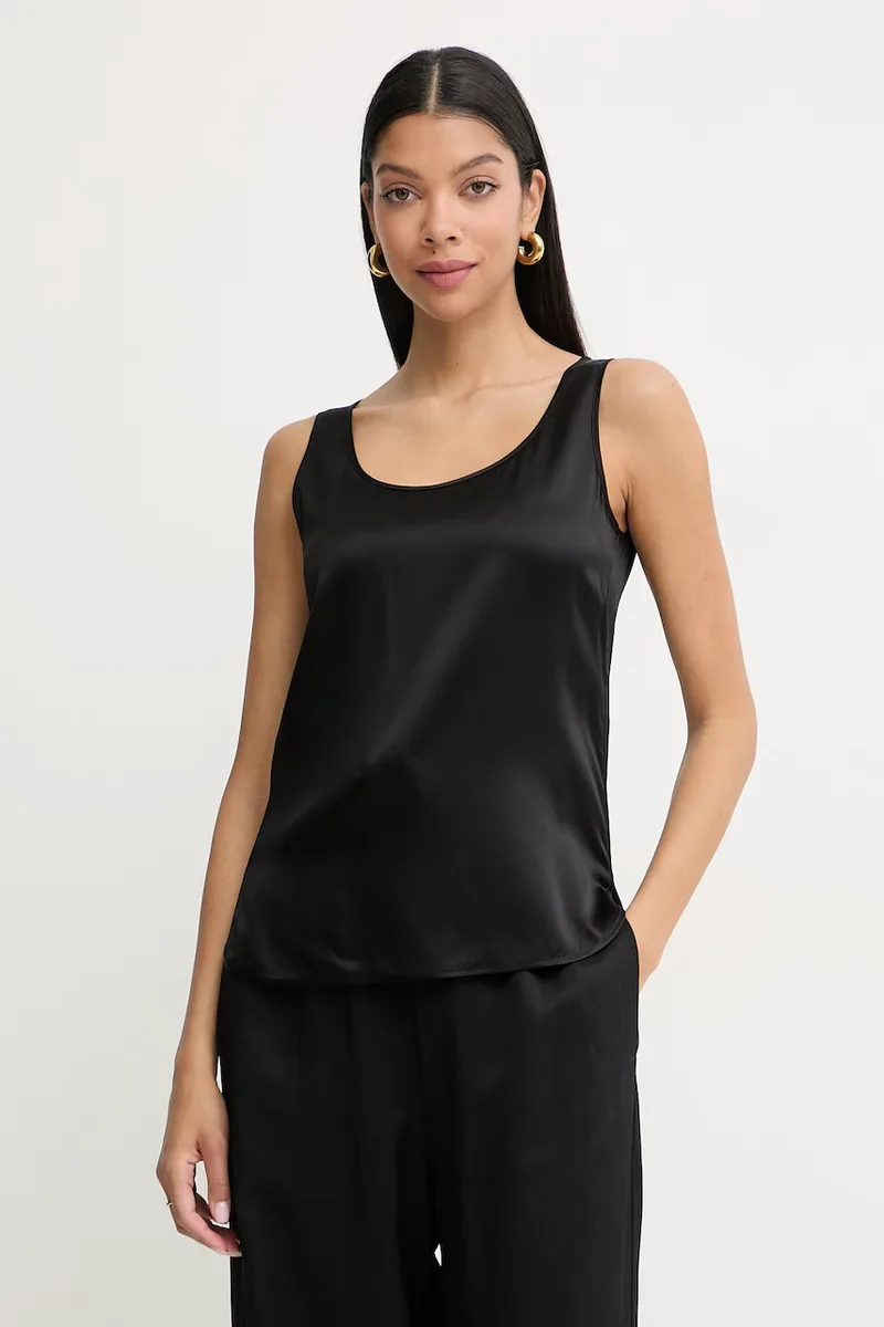 MM by Max Mara Τοπ γυναικείο από μετάξι PAN