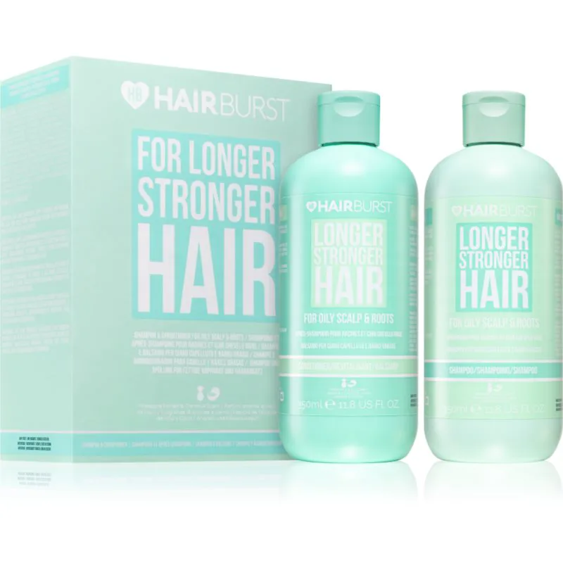 Hairburst Longer Stronger Hair Oily Scalp & Roots Set σετ δώρου για λιπαρά μαλλιά