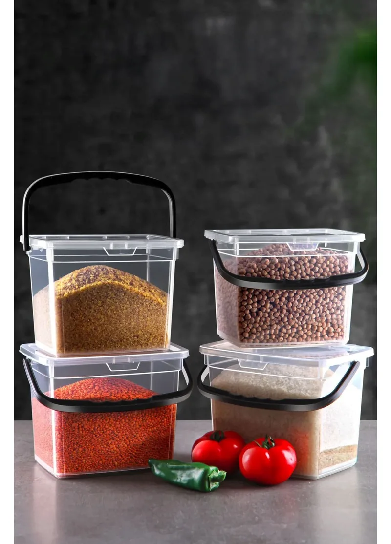 Kitchen Storage Boxes - Σετ Κουτί Αποθήκευσης (4 Τεμ.) Heritage
