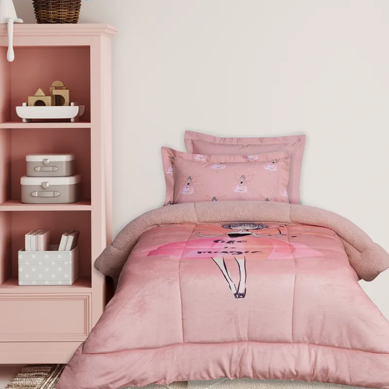 Das kids κουβερτοπαπλωμα 160χ220 4973 pink