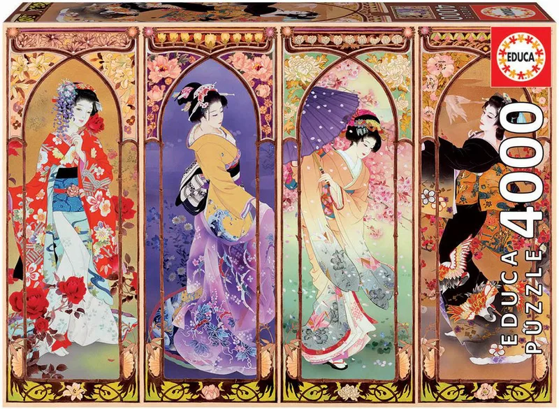 PUZZLE EDUCA 4000 JAPANESE COLLAGE (19055)