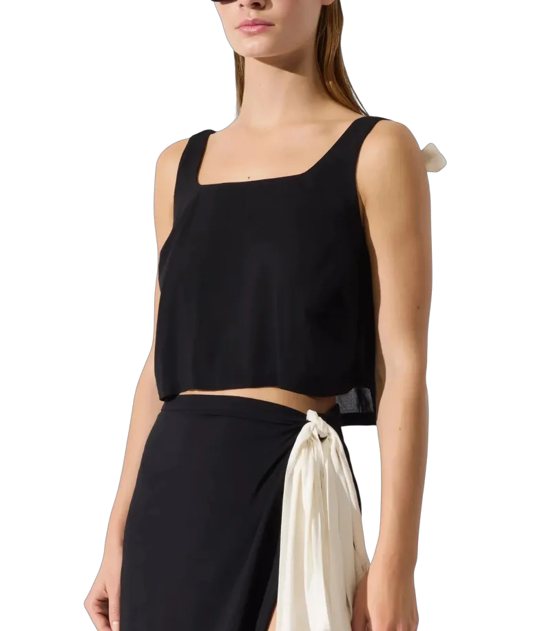 Γυναικείο Τοπ Μαύρο Karl Lagerfeld B2W46036-999 Black