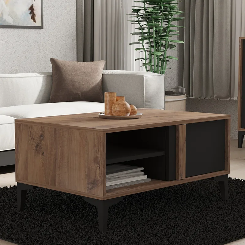 Τραπεζάκι Σαλονιού Sonay 835Puq6217 90x45x60 cm