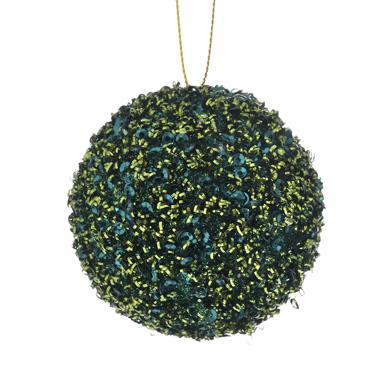 Χριστουγεννιάτικη Μπάλα Polyfoam Σμαραγδί Glitter 6εκ. iliadis 83487 (Σετ 36 Τεμάχια) (Υλικό: Polyfoam, Χρώμα: Σμαραγδί) - Iliadis - il_83487