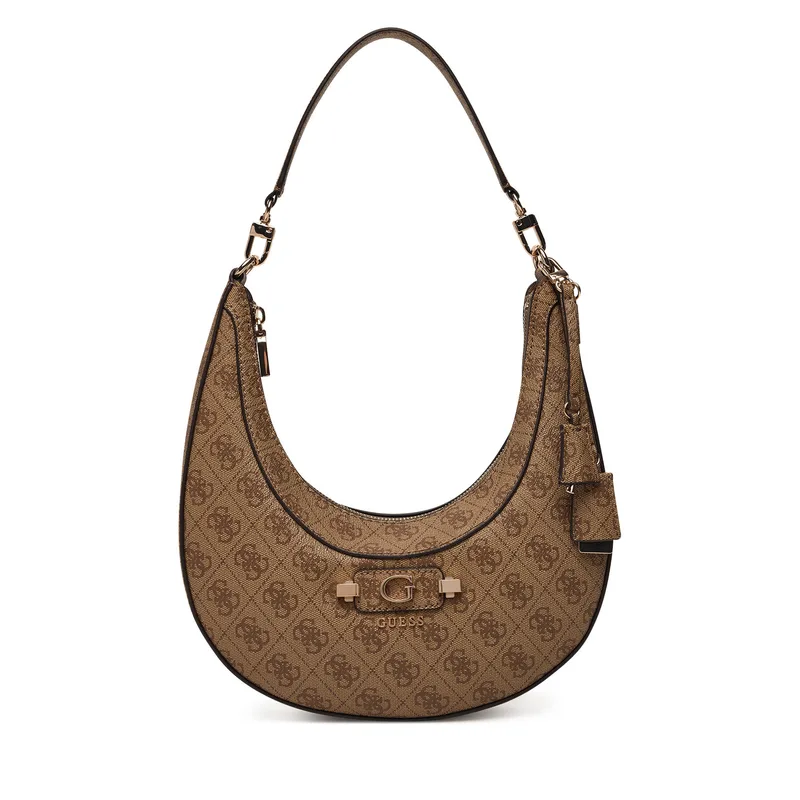Τσάντα Guess Lindsey HWSG97 49010 Ανοιχτό καφέ