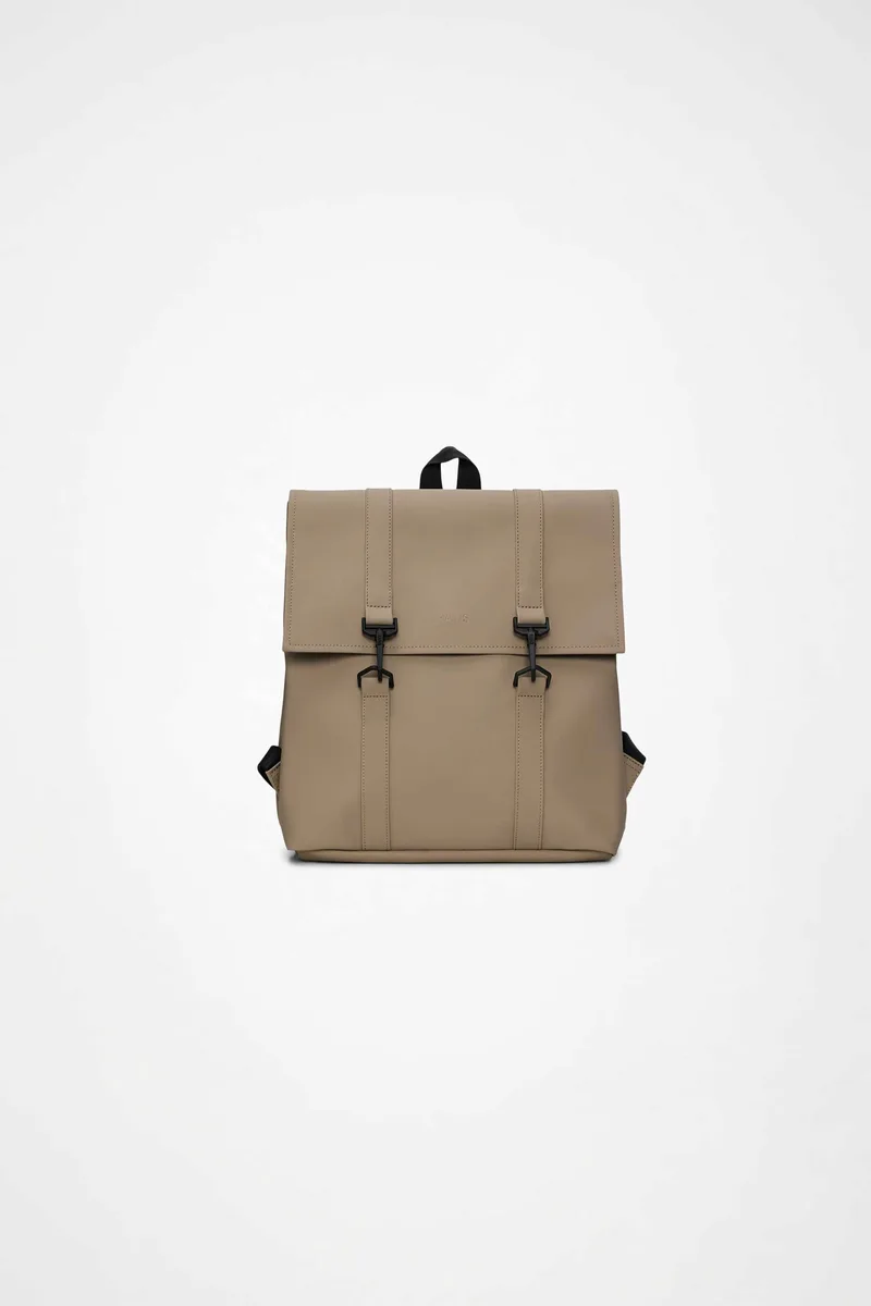Rains unisex αδιάβροχο backpack "MSN Mini" - R142/13310 Μπεζ