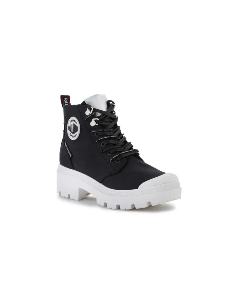 Palladium Pampa Mono Γυναικεία Μποτάκια Ροζ 77321-613-M