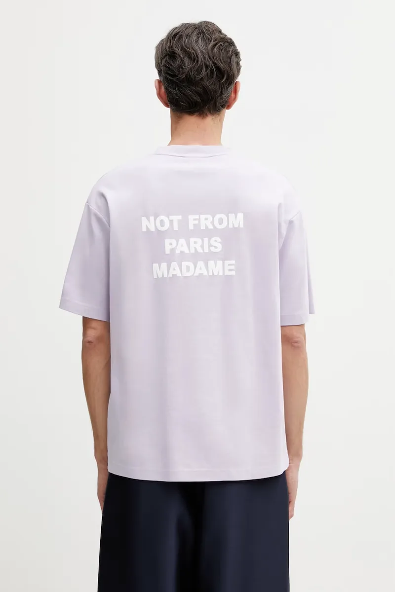 Drôle de Monsieur t-shirt ανδρικό βαμβακερό Slogan