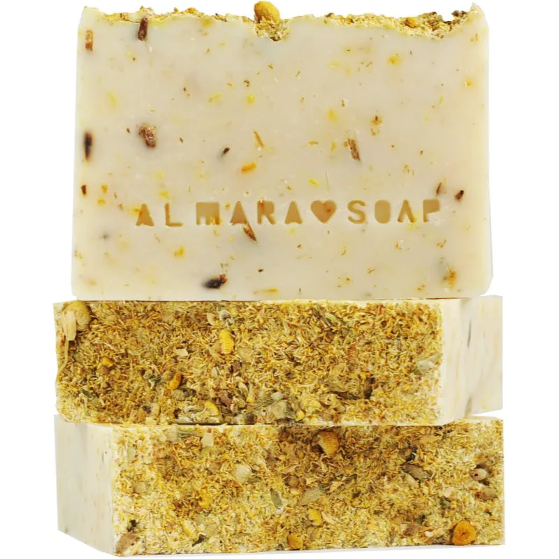 Almara Soap Natural Intimate φυσικό στερεό σαπούνι για προσωπική υγεινή 90 γρ