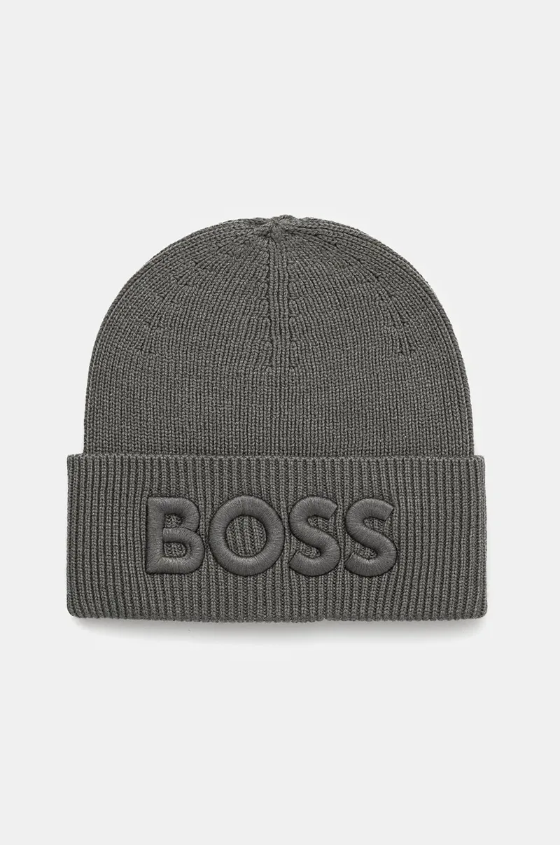 Μάλλινο σκουφί Boss Πορτοκαλί Bashinah