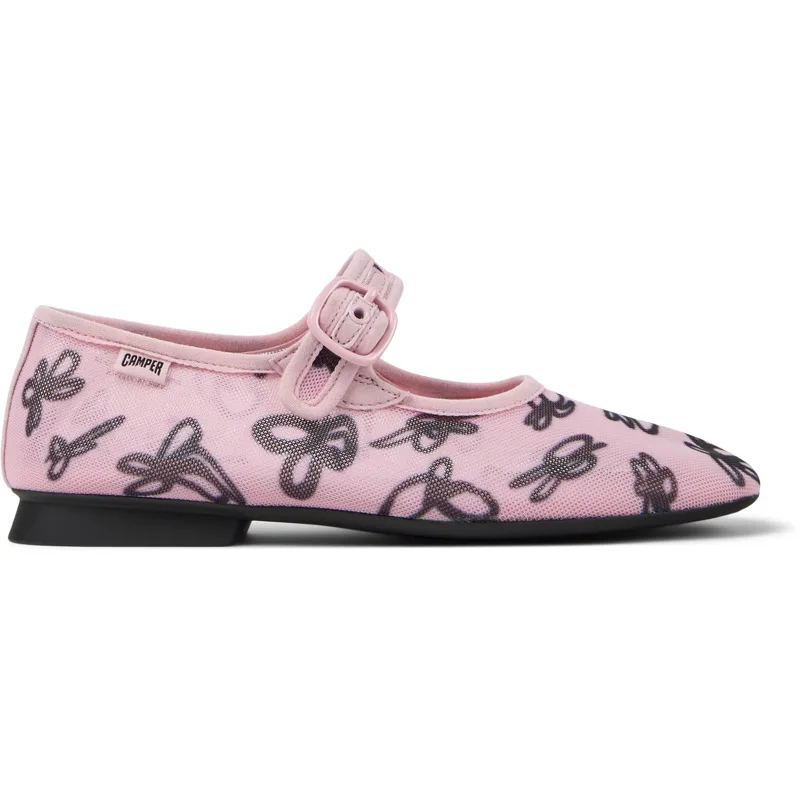 CAMPER Casi Myra - Μπαλαρίνες Για Γυναικεία - Ροζ, Μέγεθος 38, Cotton fabric
