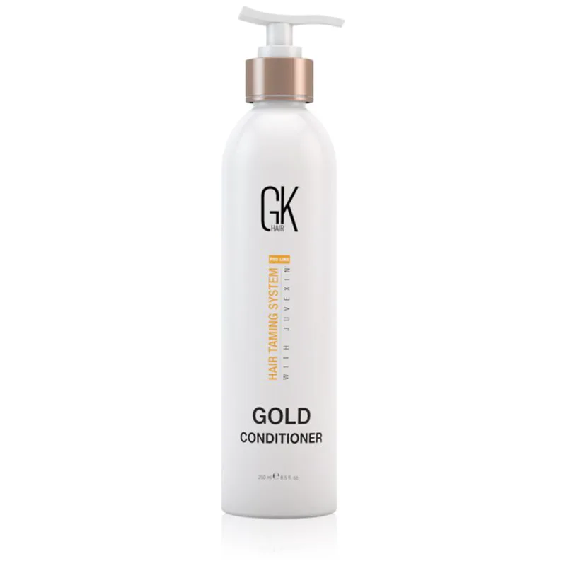 GK Hair Χρυσό Conditioner ενυδατικό και θρεπτικό μαλακτικό για άμεση ανανέωση 250 μλ