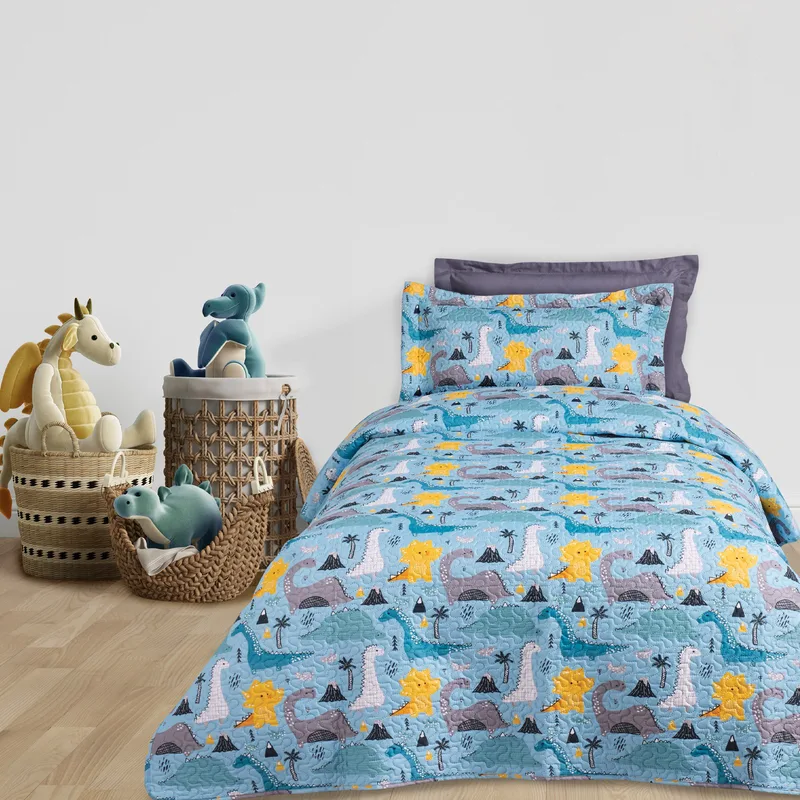 Παιδικό Κουβερλί Μονό Das Home 4928 Blue- Grey 160x240