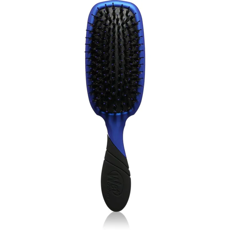 Wet Brush Pro Shine Enhancer βούρτσα για τα μαλλιά για εύκολο χτένισμα μαλλιών Royal Blue 1 τμχ