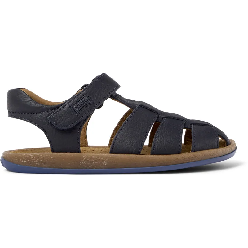 CAMPER Bicho - Πέδιλα Για Κορίτσια - Μπλε, Μέγεθος 35, Smooth leather