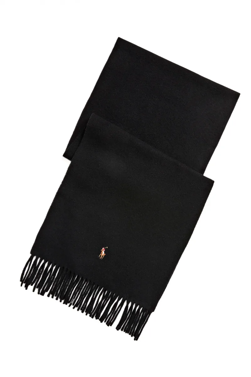 RALPH LAUREN ΚΑΣΚΩΛ LOGO ΜΑΥΡΟ