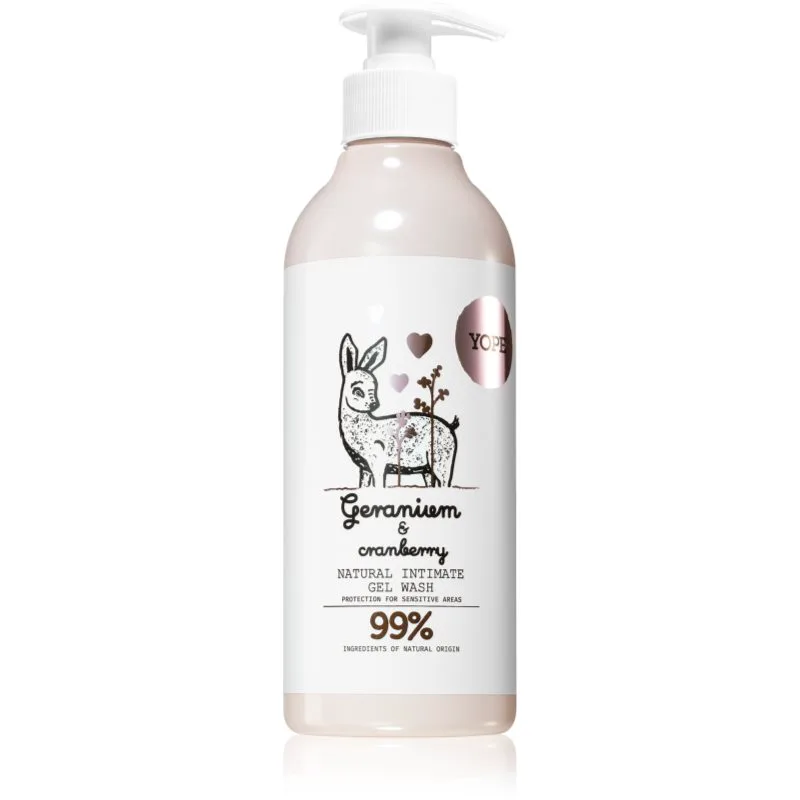 Yope Geranium & Cranberry τζελ προσωπικής υγιεινής 300 ml