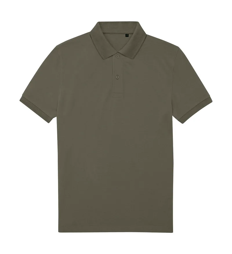Ανδρική Μπλούζα Polo PU428 B & C White Camo Green