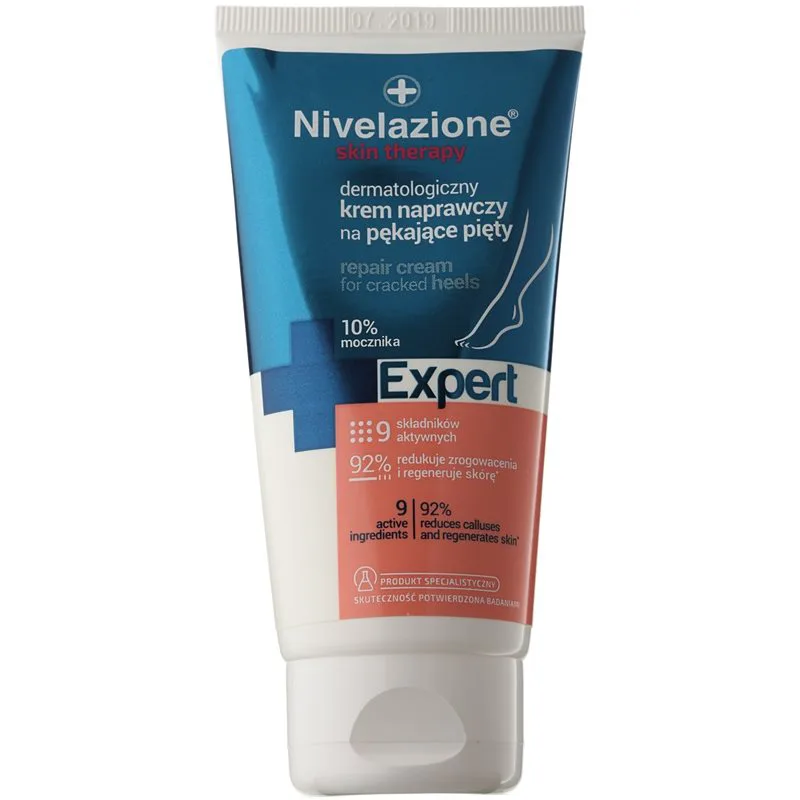 Ideepharm Nivelazione Expert κρέμα για ραγισμένες φτέρνες με αναγεννητικό αποτέλεσμα 75 ml