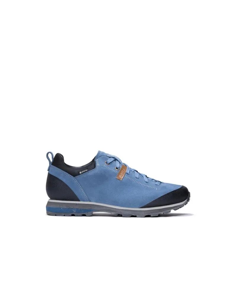 Aku Bellamont Goretex men's trekking shoes durable blue