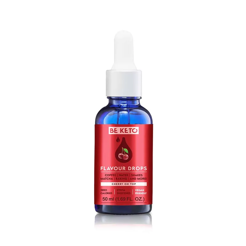 Beketo Flavour Drops Στέβια Κεράσι (50ml)